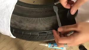 1/2Pcs Tire Repair Black Glue Liquid Strong Rubber Wear-resistant Non-corrosive Adhesive Instant Bond Leather