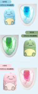 Aromatic Toilet Bowl Flush Cleaner (Cute Dino)