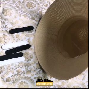 10 Pak Sweatband Topi Tape Hat Sweat Liner Protector Guard Bands Pengecil Ukuran Topi Mengurangi