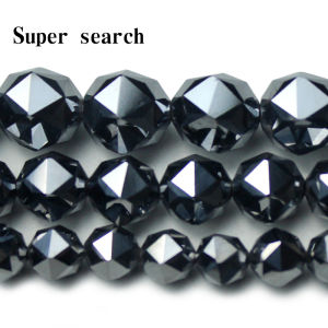 หินประดับเครื่องประดับ DIY แฮนด์เมด ลูกปัดทรงมันเงา เครื่องประดับสร้อยข้อมือ สร้อยคอ ต่างหู อุปกรณ์ตกแต่ง หินธรรมชาติ