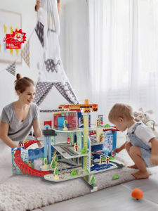Yidian | Educational Wooden Electric Train Toy with Tracks