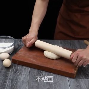 Solid wood large roller shaft rolling pin roller dumpling stick baking biscuits pastry roller hammer rolling pin