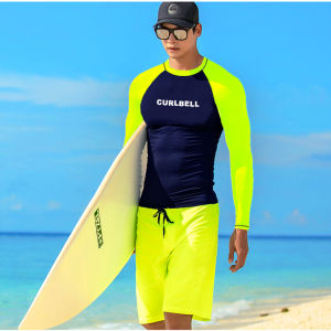 Mens Long Sleeve Diving Suit Quick Dry Anti-Sun Protection Snorkeling Top Nylon Material SailBee/Charleby Brand