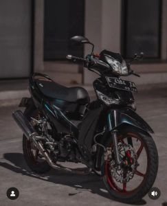 KNALPOT RACING CKD STANDAR SATRIA FU High Quality BUAT Supra 125 kharisma Blade Revo absoluteKiranaKaze motor lain chat