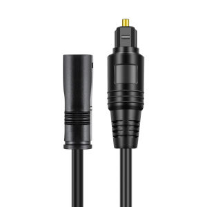 Byscoon Fiber Digital Toslink Extender Cable ชายหญิง Optical Audio Extension Cable สําหรับ Sound bar/TV/PS4/Xbox