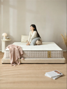 Energizing Spinal Support Mattress with Natural Latex and Springs