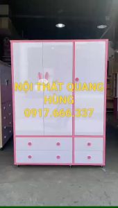 Tủ nhựa Đài Loan Baby cao cấp - tủ 3 cánh giao nhanh hcm