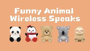 Bluetooth Speaker Phone Stand Holder  Portable Cute Animal Design