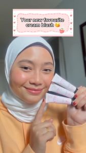 Emina Cheek Lit Cream Blush 10 mL Blush On Cream Tahan Lama Cream Blush On Perona Wajah Pigmented