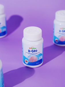 KidGlow H-GRO Nutritional Calcium Booster H Grow HGrow HGro Kid Glow /KidGlow H-GRO Nutritional Height Booster Calcium / 30s Chewable