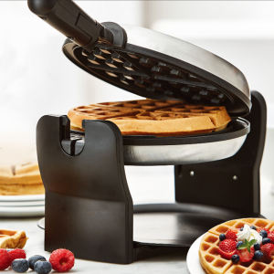 Mifanos Flip Waffle Machine Muffin Machine Rotate For Home Waffle Machine Plug-in Breakfast Machine Electric Baking Pan