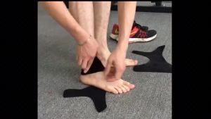 Băng Cuốn Cổ Chân Chữ V Hỗ Trợ Tập Gym Băng Cổ Chân Đai Quấn Bảo Vệ Mắt Cá Chân