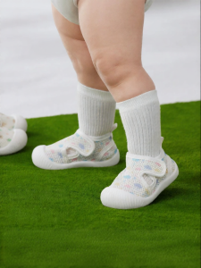 SHI YUE JIE JING | Soft Bottom Infant Walking Shoes Breathable Mesh Summer