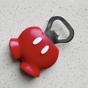 เครื่องเปิดฝากระต่ายน่ารัก แม่เหล็กติดตู้เย็น เครื่องประดับตกแต่งบ้าน ของเล่นการ์ตูน ของขวัญ เครื่องเปิดฝาเบียร์