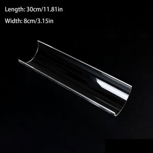 【NN74】New Thickening 30CM Cake Roll Shaping Insert Mold U-shaped Transparent Retainer Semicircle Pastry Baking Kitchen Tool[J]