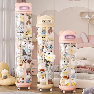 ABEPC | Large Transparent Cartoon Toy Storage Bin