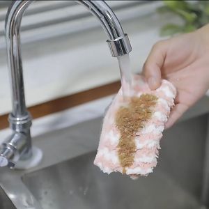【Ready Stock】Thickened Coral Fleece Microfiber Dish Cloth Multi-Purpose Kitchen Towel Asorbent Towel 加厚珊瑚绒超细纤维多功能抹布