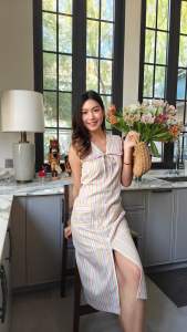 เดรสแฟชั่น แขนกุด คอบัว ลด10-30%