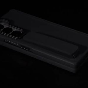 Lens Holder Wristband Phone Case W/ Front Tempered Glass Film For Samsung Galaxy Z Fold 8 Ultra 7 6 5 4 3 Hinge Protection Cover