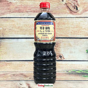 Nước Tương Yamamori TOKKYU Japanese Soy Sauce Extra chai 1 Lít (Nước Tương Extra)