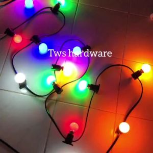 Lampu raya Panjang 14 Meter /20 Meter /8 meter（Jenis mentol lama /Jenis Led) lampu Hiasan raya Hari Raya Decoration Light Ramadan Eid Mubarak