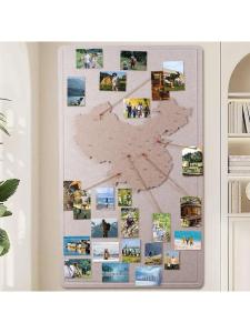 FENGHONGTAO | Travel Memory Display Felt Photo Wall Cork Board