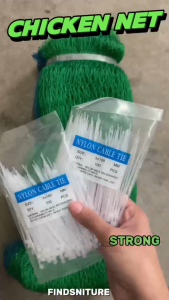 【Free rope】✨100/200M✨Chicken Net Range Net For Chicken Lambat Outdoor Bird Net Poultry Net