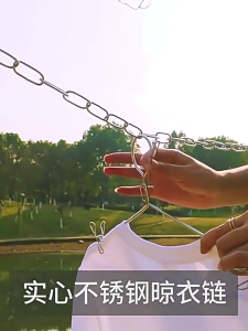 stainless steel clothes hanger windproof clothes drying rope for drying bed sheets and quilts