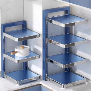 TEKANAI | Multilevel Kitchen Storage Rack For Pots And Pans