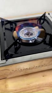 Bếp ga Mini Bếp du lịch tiện lợi mặt inox chống rỉ sét 007inox