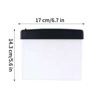 Rechargeable Flat panel LED Book Light For Reading In Bed Ultra Thin Wireless Bookmark Lamp Panel For Night Use Page Illuminator