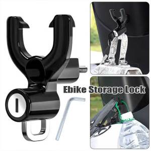 Anti-Theft Helmet Security Lock Universal Motorcycle Helmet Lock Handlebar Helmet Lock