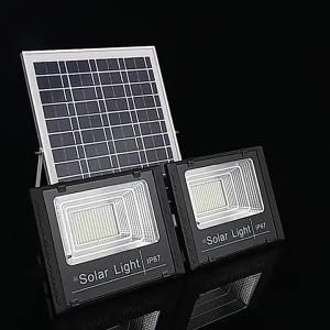 30-500W 4000mAh Solar Flood Lights Remote Control Powered Spotlight Outdoor Waterproof IP67 Villa Street Lamp Adjustable Angle