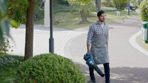 Dong Cheng 20V + 20V Lithium-Ion Cordless Brushless Leaf Blower