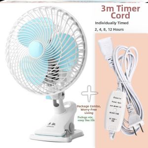 TEKANAI | Oscillating Quiet Mini Electric Fan