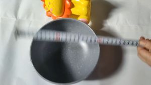 Tô nhựa tròn melamine nhám xám đựng canh bún phở tô bầu - Tox26/27/28/29