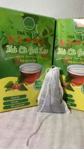 2 hộp trà cà gai leo Bảo Khang hộp 20 gói nhúng loại thô thanh lọc cơ thể giải độc gan hạ men gan thanh nhiệt men gan cao gan nhiễm mỡ TN