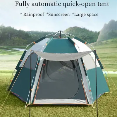 Tenda Camping Otomatis Kapasitas 4 5 Orang Gaya Keluarga