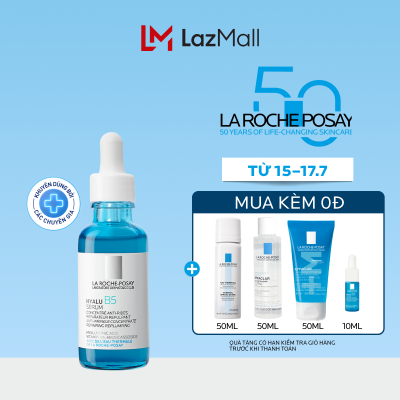 Dưỡng chất chuyên sâu hỗ trợ tái tạo da La Roche-Posay Hyalu B5 Serum 30ml