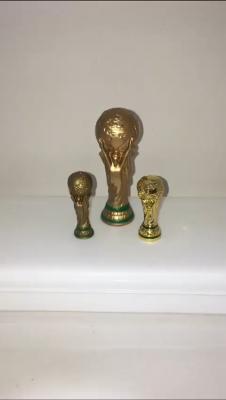 Figure Miniatur Trofi Piala Dunia 2022 Penggemar Sepak Bola World Cup Trophy Pajangan Hiasan Hadiah 