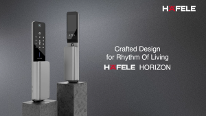 Hafele Horizon Smart WIFI Digital Door Lock (Free Installation) - Face Recognition Video Doorbell & 2+1 Y Warranty