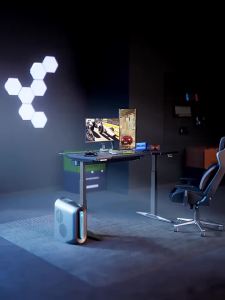 HumaneX | Adjustable Height Multifunctional Gaming Computer Desk 1.8m