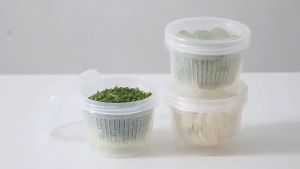 How to Keep Your Food Fresh: Drainable Food Preservation Box & Sealed Leakproof Snack Storage