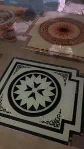 Gạch thảm sàn đẹp cầu thang