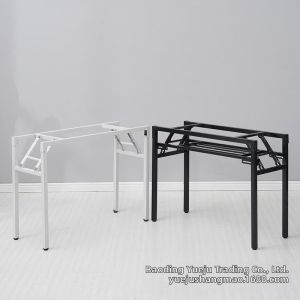 MOLORE | Folding Desk Frame White Table Legs Single Layer
