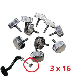 Baut Handle Reel Dust Cover/Tutup Hanlde Reel Pancing