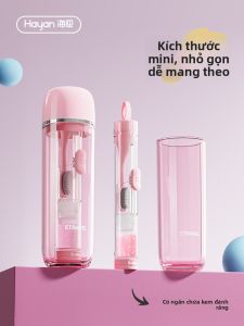 Hayan | Bộ Đồ Chải Răng Du Lịch Có Thể Mang Đi Với Hộp Lưu Trữ 3-trong-1