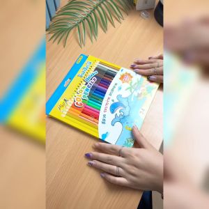 I Paint - ไอเพ้นท์ ดินสอสีไม้ ชนิดแท่งยาวแบบลบได้ รุ่น IP-PC-12 12 สี