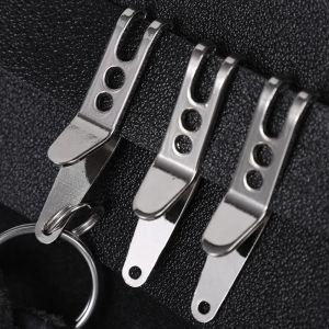 EDC Bag Gear Pocket Suspension Clip with Key Carabiner Clip Outdoor Quicklink Keychain Key Suspension Pocket Clip Camping Gadget
