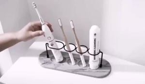 228Diatomite Toothbrush Holder Toothpaste Holder Nordic Marble Diatom Bathroom Storage Rack